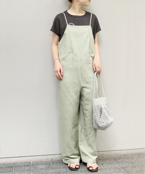 「JOURNAL STANDARD」 オーバーオール - ブラック レディースの画像