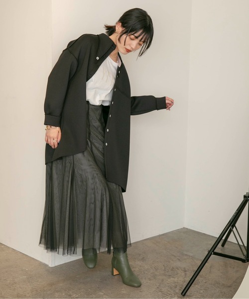 「Eimee Law」 長袖シャツ 38 ブラック レディース_画像5