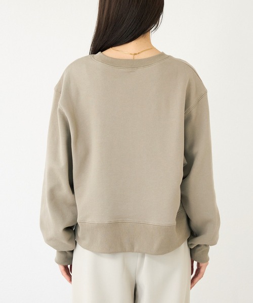 「LAVEANGE」 スウェットカットソー 5L グレー レディース_画像6