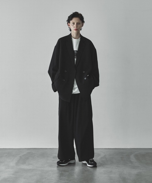 「remer」 テーラードジャケット SMALL アッシュグレー メンズ_画像5