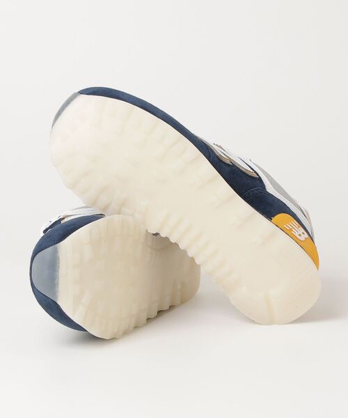 「New Balance」 ローカットスニーカー 23.0cm ライトグレー メンズ_画像3