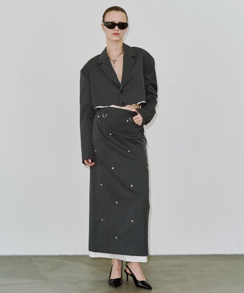 スカート EYELET SKIRT/アイレットスカートの画像