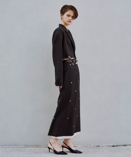スカート EYELET SKIRT/アイレットスカートの画像
