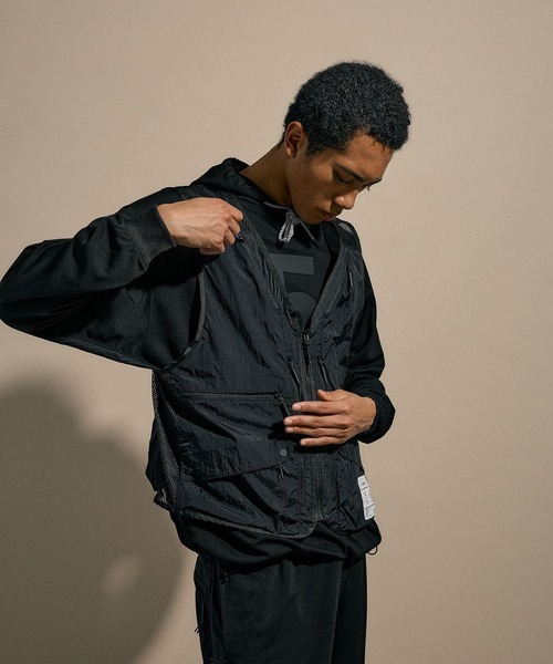 NUMERALS（ヌメラルズ） ベスト ジレ 「NUMERALS」GEAR VEST メンズ