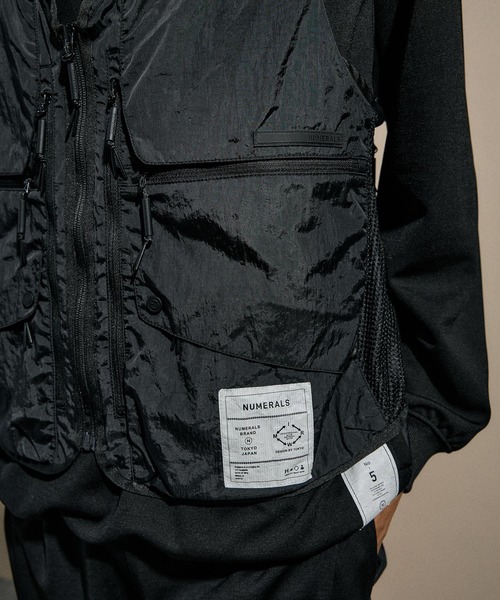 NUMERALS（ヌメラルズ） ベスト ジレ 「NUMERALS」GEAR VEST メンズ