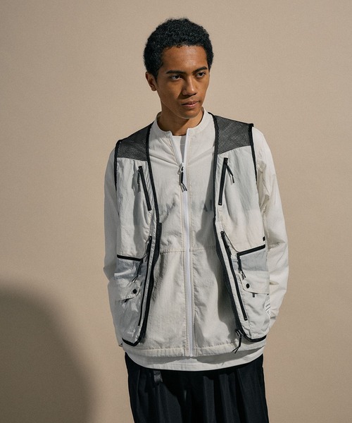 NUMERALS（ヌメラルズ） ベスト ジレ 「NUMERALS」GEAR VEST メンズ