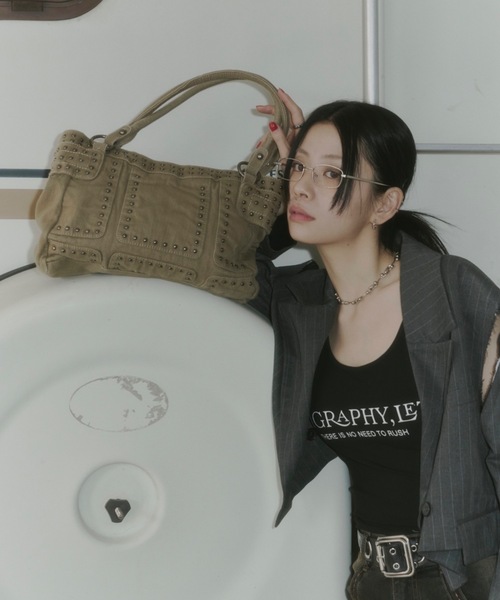 「DTYYPE」 トートバッグ FREE ブラック レディース_画像6