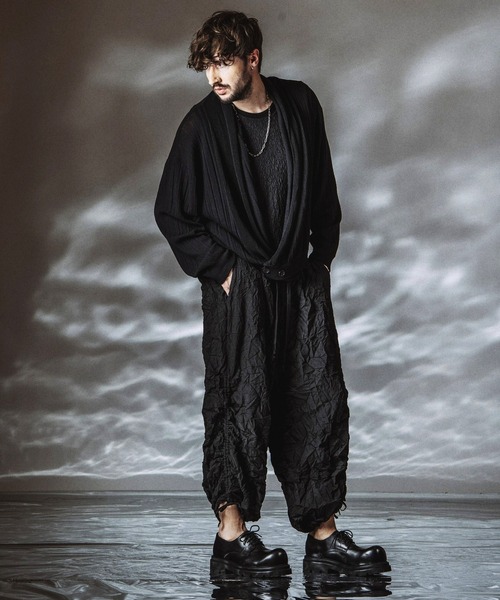NO ID.（ノーアイディー） カーディガン 「NO ID.」Shawl Collar Knit