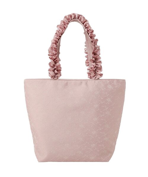 Maison de FLEUR（メゾンドフルール） トートバッグ ラビットフリル