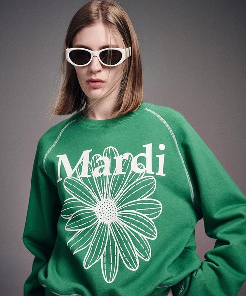 「Mardi Mercredi」 スウェットカットソー FREE グリーン レディース_画像9