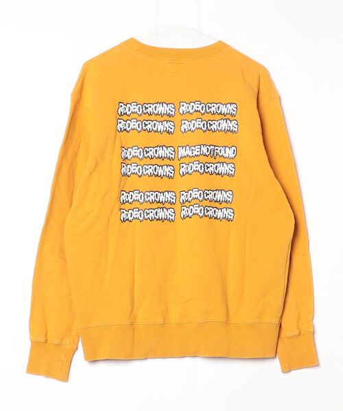 「Rodeo Crowns」 スウェットカットソー X-LARGE イエロー メンズ_画像2
