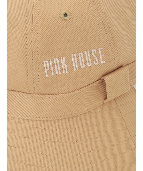 PINK HOUSE（ピンクハウス） 帽子 ハット ロゴ刺繍ハット レディース
