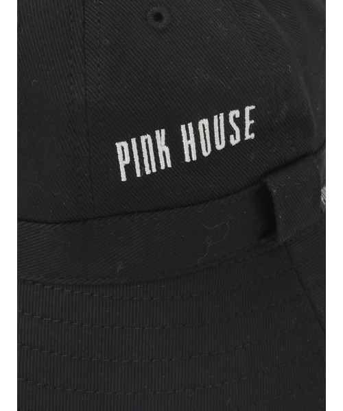 PINK HOUSE（ピンクハウス） 帽子 ハット ロゴ刺繍ハット レディース