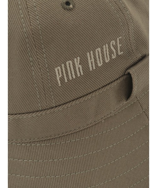 PINK HOUSE（ピンクハウス） 帽子 ハット ロゴ刺繍ハット レディース