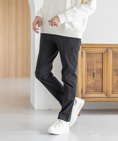 「GLOBAL WORK」 パンツ MEDIUM チャコールグレー メンズ_画像8
