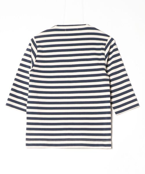 「LE TiROiR de DRESSTERIOR」 長袖カットソー M ネイビー レディース_画像2