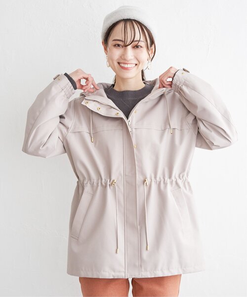 「ikka」 マウンテンパーカー M ブラック レディース_画像8