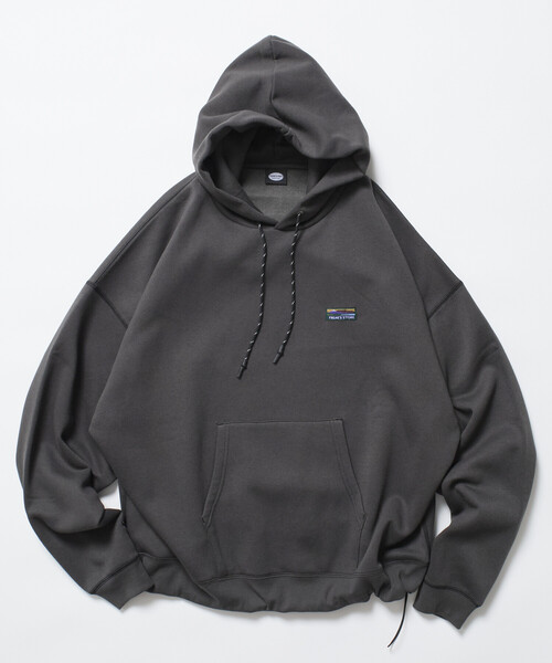 「FREAK'S STORE」 プルオーバーパーカー LARGE アッシュグレー メンズ_画像4