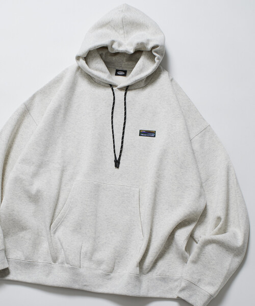「FREAK'S STORE」 プルオーバーパーカー LARGE アッシュグレー メンズ_画像5
