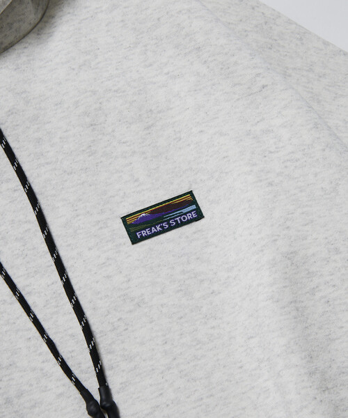 「FREAK'S STORE」 プルオーバーパーカー LARGE アッシュグレー メンズ_画像7