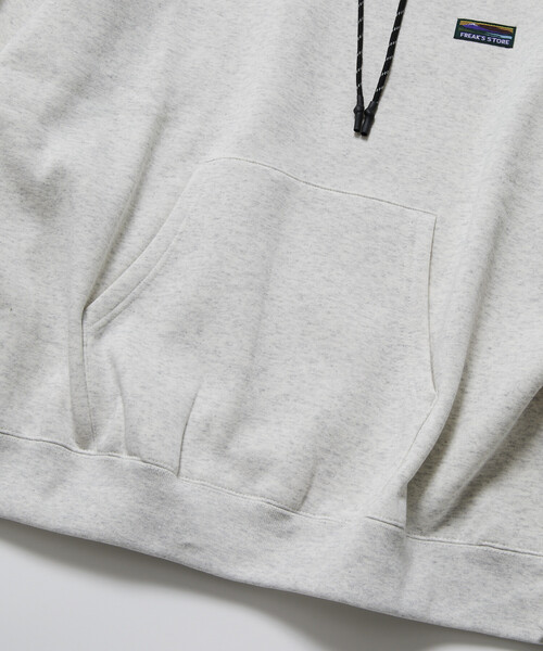 「FREAK'S STORE」 プルオーバーパーカー LARGE アッシュグレー メンズ_画像9