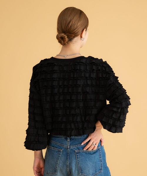 「URBAN RESEARCH Sonny Label」 長袖カットソー FREE オフホワイト レディース_画像5