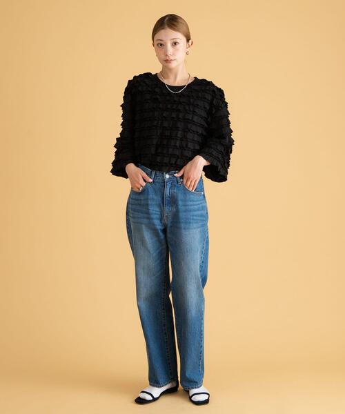 「URBAN RESEARCH Sonny Label」 長袖カットソー FREE オフホワイト レディース_画像6