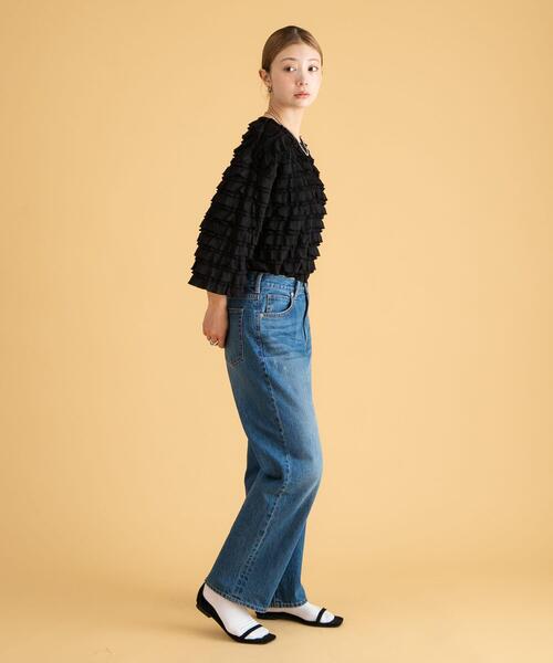 「URBAN RESEARCH Sonny Label」 長袖カットソー FREE オフホワイト レディース_画像8