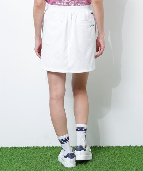 スカート 「PING APPAREL」Ｍｒ．ＰＩＮＧストレッチジャカードスカートの画像