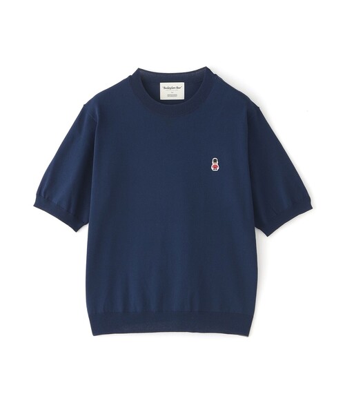 tシャツ 「WEB＆一部店舗限定」バッキンガムベア ワッペンクルーネックニット レディースの画像