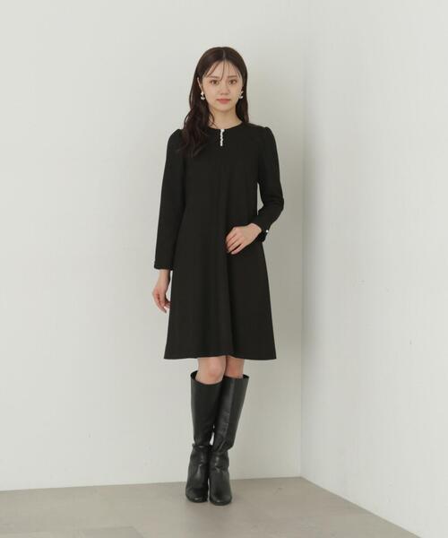 「PROPORTION BODY DRESSING」 長袖ワンピース SMALL グレー レディース_画像7