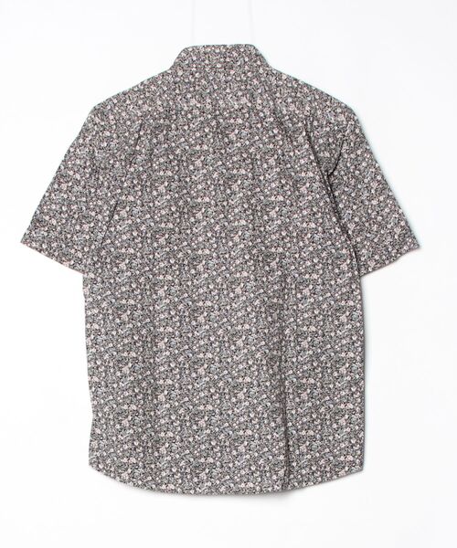 BURBERRY（バーバリー） 花柄半袖シャツ 1 ブラック メンズ : ZOZOTOWN
