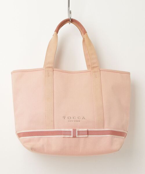 TOCCA（トッカ） リボントートバッグ - ピンク レディース : ZOZOTOWN