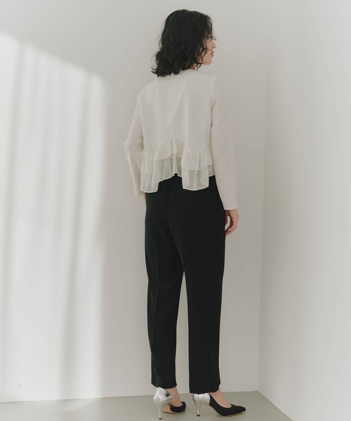「kaene」 長袖ブラウス 38 オフホワイト レディース_画像3