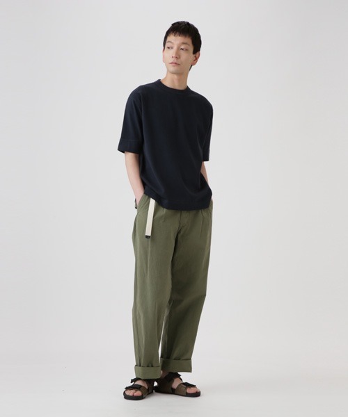 「MHL.」 半袖Tシャツ LARGE ベージュ メンズ_画像10