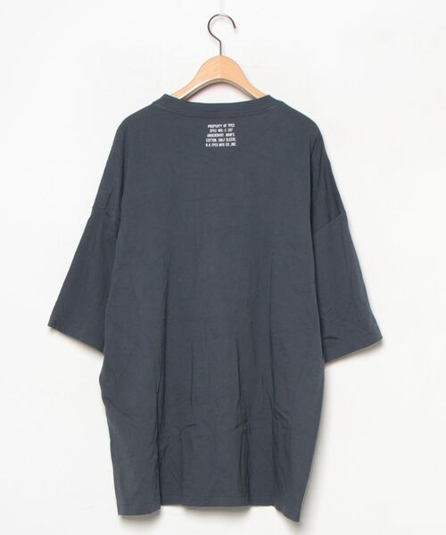 「N.HOOLYWOOD TEST PRODUCT EXCHANGE SERVICE」 半袖Tシャツ 40 ミックスグレー メンズ_画像2