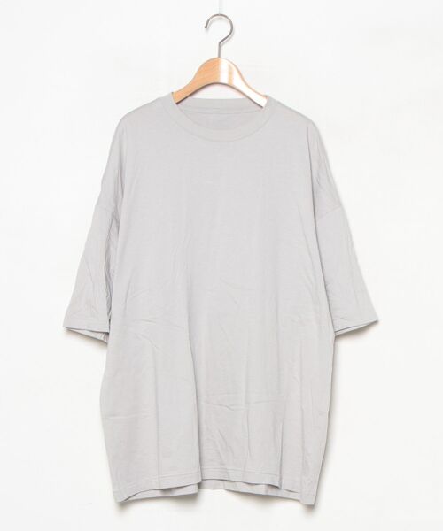 「N.HOOLYWOOD TEST PRODUCT EXCHANGE SERVICE」 半袖Tシャツ 40 ミックスグレー メンズ_画像3