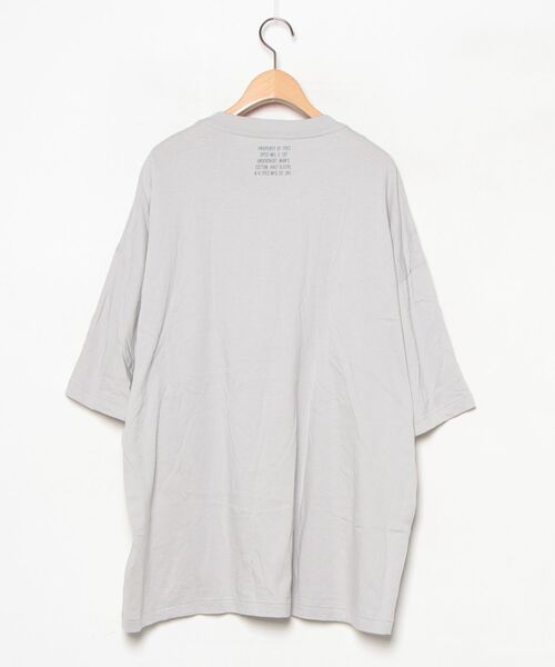 「N.HOOLYWOOD TEST PRODUCT EXCHANGE SERVICE」 半袖Tシャツ 40 ミックスグレー メンズ_画像4