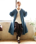 「soulberry」 長袖ワンピース M ブ...の詳細画像4