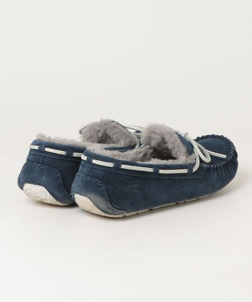 「UGG」 モカシンシューズ 28.0cm ブルー メンズ_画像2