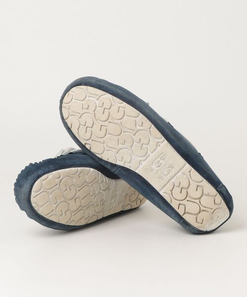 「UGG」 モカシンシューズ 28.0cm ブルー メンズ_画像3