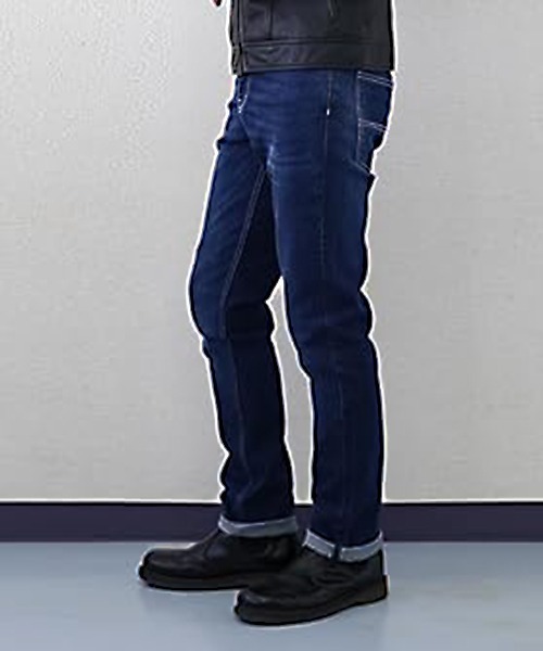 「London Denim」 スキニーデニムパンツ SMALL ブラック メンズ_画像9