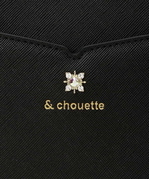 「& chouette」 ハンドバッグ FREE ブラック レディース_画像8