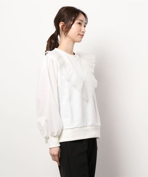 「Re.Verofonna」 長袖カットソー MEDIUM グレー レディース_画像2