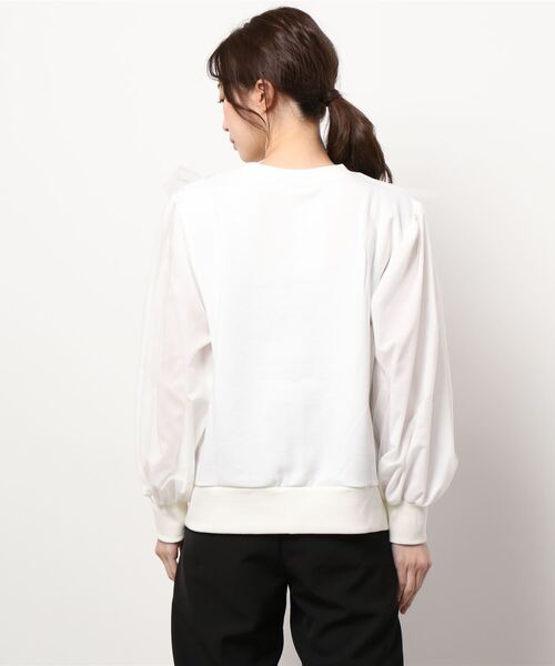 「Re.Verofonna」 長袖カットソー MEDIUM グレー レディース_画像3