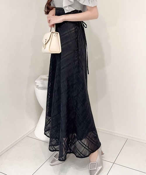 「mily bilet」 ノースリーブワンピース LARGE アイボリー レディース_画像3