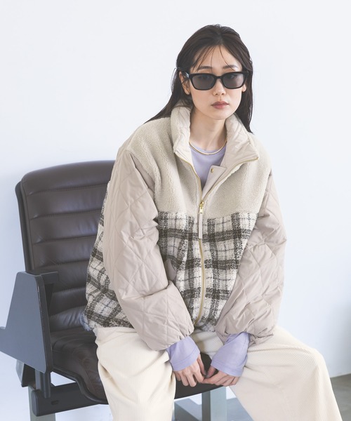 GLOBAL WORK（グローバルワーク） ブルゾン アウター リバーシブルボア 