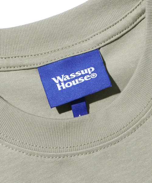 ROOP TOKYO tシャツ Wassup House/ワサップハウス WH Logo Tee