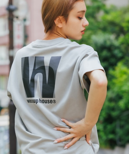 ROOP TOKYO tシャツ Wassup House/ワサップハウス WH Logo Tee