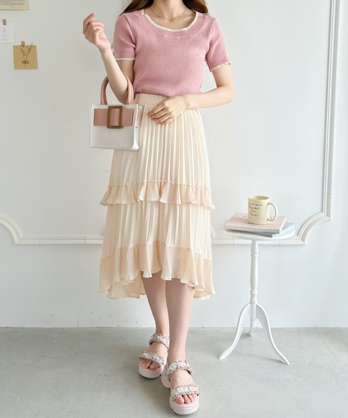 定価の半額以下‼️アルアバイル フィッシュテール プリーツスカート LOULOU WILLOUGHBY】ミューズプリーツスカート|allureville